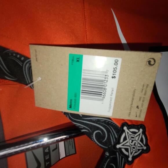 Nike Oklahoma State Team Jersey - Orange - Size L - #16 - Picture 5 of 5